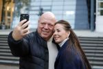 Utrecht 15 oktober 2024
Peter Gillis en zijn vriendin Wendy v Hout bij de rechtbank van Utrecht waar Wendy een rechtszaak heeft met haar ex die filpjes van haar online heeft gezet . Ook Mark Gillis was aanwezig . Haar ex partner kwam niet opdagen .