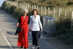 Scheveningen 27 augustus 2024
Afscheids feestje van Mark Rutte bij strandtent Culpepper. Sophie Hermans met ...