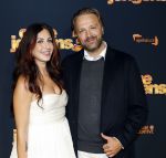 Amsterdam 6 oktober 2025
Premiere de Jongens 3 in Tuschinski. Antine  Algra kwam met Franke Hollywood