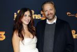 Amsterdam 6 oktober 2025
Premiere de Jongens 3 in Tuschinski. Antine  Algra kwam met Franke Hollywood
