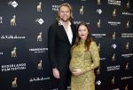 Utrecht 3 oktober 2025
Uitreiking gouden kalveren op het Nederlands film festival. Barbara Sloesen zwanger met partner Joost Hofman