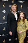 Utrecht 3 oktober 2025
Uitreiking gouden kalveren op het Nederlands film festival. Barbara Sloesen zwanger met partner Joost Hofman