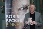 Amsterdam 8 oktober 2025
Boris Becker met zijn boek bij Eva Jinek in de foodhallen.