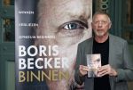 Amsterdam 8 oktober 2025
Boris Becker met zijn boek bij Eva Jinek in de foodhallen.