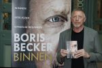 Amsterdam 8 oktober 2025
Boris Becker met zijn boek bij Eva Jinek in de foodhallen.