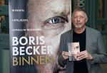 Amsterdam 8 oktober 2025
Boris Becker met zijn boek bij Eva Jinek in de foodhallen.