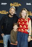 Utrecht 12 oktober 2025
Premiere de club van sinterklaas in kinepolis . carolien Spoor en Jon karthaus kwam met hun zoon
