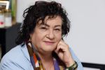 Den Haag 10 oktober 2025
Caroline v d Plas in haar kantoor bij de tweede kamer.
