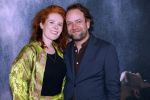 Amsterdam 9 februari 2023
Premiere Messa da Requiem van het Nationaal ballet in de Stopera. 
Christine de Boer met man