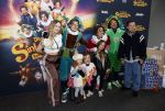 Utrecht 12 oktober 2025
Premiere de club van sinterklaas in kinepolis . Djarno Hofland met partner Manon Kool en hun kinderen