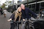 Rotterdam 12 oktober 2025
Eugene v Dun met zijn vrouw op de fiets in Rotterdam.