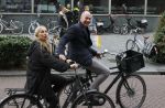 Rotterdam 12 oktober 2025
Eugene v Dun met zijn vrouw op de fiets in Rotterdam.