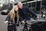 Rotterdam 12 oktober 2025
Eugene v Dun met zijn vrouw op de fiets in Rotterdam.
