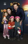 Utrecht 12 oktober 2025
Premiere de club van sinterklaas in kinepolis . Ferri Somogyi met vriendin en hun kinderen