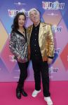 Rotterdam 12 oktober 2025
Premiere Hairspray in het oude Luxor in Rotterdam. FrÃ©dÃ©rique Sluyterman van Loo poseert met partner Erik Breij