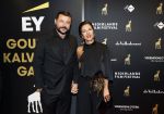 Utrecht 3 oktober 2025
Uitreiking gouden kalveren op het Nederlands film festival. Gunay Uslu kwam met haar partner