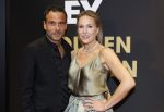 Utrecht 3 oktober 2025
Uitreiking gouden kalveren op het Nederlands film festival. Hadewych Minis en partner Tibor LukÃ¡cs