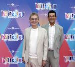 Rotterdam 12 oktober 2025
Premiere Hairspray in het oude Luxor in Rotterdam. hans Cornelisse met partner