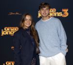 Amsterdam 6 oktober 2025
Premiere de Jongens 3 in Tuschinski. Jada Borsato met haar vriend