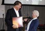 Doorn 5 oktober 2025
Cd presentatie van Anneke Gronloh . Joke Alberts krijgt eerste lp uit handen van Bart Peters
