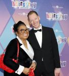 Rotterdam 12 oktober 2025
Premiere Hairspray in het oude Luxor in Rotterdam. Justine Pelmelay kwam met een vriend
