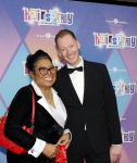 Rotterdam 12 oktober 2025
Premiere Hairspray in het oude Luxor in Rotterdam. Justine Pelmelay kwam met een vriend