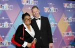 Rotterdam 12 oktober 2025
Premiere Hairspray in het oude Luxor in Rotterdam. Justine Pelmelay kwam met een vriend