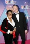 Rotterdam 12 oktober 2025
Premiere Hairspray in het oude Luxor in Rotterdam. Justine Pelmelay kwam met een vriend