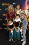 Utrecht 12 oktober 2025
Premiere de club van sinterklaas in kinepolis . Kim Kotter met Jaap Reesema en hun zoons