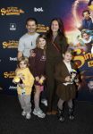 Utrecht 12 oktober 2025
Premiere de club van sinterklaas in kinepolis . marly v d Velde met partner en kinderen