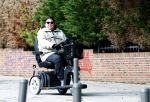 Amsterdam 9 oktober 2025
Martijn Krabbe in scootmobiel in Amsterdam zuid.