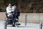 Amsterdam 9 oktober 2025
Martijn Krabbe in scootmobiel in Amsterdam zuid.