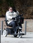 Amsterdam 9 oktober 2025
Martijn Krabbe in scootmobiel in Amsterdam zuid.