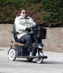 Amsterdam 9 oktober 2025
Martijn Krabbe in scootmobiel in Amsterdam zuid.