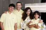 Abcoude 7 juni 2025
Najib Amhali met zijn vrouw Niama en hun zoons .