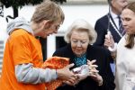 Soestdijk 4 oktober 2025
Prinses Beatrix op paleis Soestdijk bij de finish Oranjepad van het Prinses Beatrix Spierfonds.