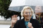 Soestdijk 4 oktober 2025
Prinses Beatrix op paleis Soestdijk bij de finish Oranjepad van het Prinses Beatrix Spierfonds.