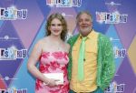 Rotterdam 12 oktober 2025
Premiere Hairspray in het oude Luxor in Rotterdam. Richard Spijkers poseert met dochter Eva Spijkers