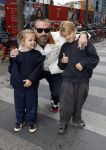 Utrecht 12 oktober 2025
Premiere de club van sinterklaas in kinepolis . sander Huisman met zijn kinderen