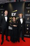 Utrecht 3 oktober 2025
Uitreiking gouden kalveren op het Nederlands film festival. Sharon Dijksma met zoon