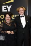 Utrecht 3 oktober 2025
Uitreiking gouden kalveren op het Nederlands film festival. Sharon Dijksma met zoon
