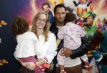 Utrecht 12 oktober 2025
Premiere de club van sinterklaas in kinepolis . tarikh Janssen partner Lonneke Bakker en hun kinderen