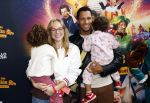 Utrecht 12 oktober 2025
Premiere de club van sinterklaas in kinepolis . tarikh Janssen partner Lonneke Bakker en hun kinderen