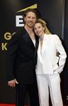 Utrecht 3 oktober 2025
Uitreiking gouden kalveren op het Nederlands film festival. Thekla Reuten kwam met partner Gijs Naber