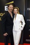 Utrecht 3 oktober 2025
Uitreiking gouden kalveren op het Nederlands film festival. Thekla Reuten kwam met partner Gijs Naber