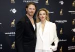 Utrecht 3 oktober 2025
Uitreiking gouden kalveren op het Nederlands film festival. Thekla Reuten kwam met partner Gijs Naber