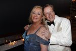 Den Haag 16 december 2019
De society lunch in hotel crown plaza . Viola Holt met Frank Jansen