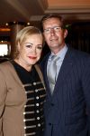 Noordwijk 17 mei 2009
Feest Astrid Engels bij de hotels van Oranje. Viola Holt met man Peter
Peter Smulders bv