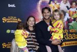 Utrecht 12 oktober 2025
Premiere de club van sinterklaas in kinepolis . Yuki Kempees en Lizzy v d Ligt met hun kinderen