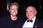 8-11-1999
Gala Parel van Nederland in hotel Krasnaplosky in Amsterdam.
Bas v Toor met vrouw.